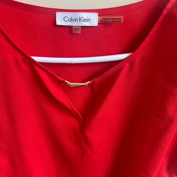 Calvin Klein Short Sleeve Top - Picture 4 of 6